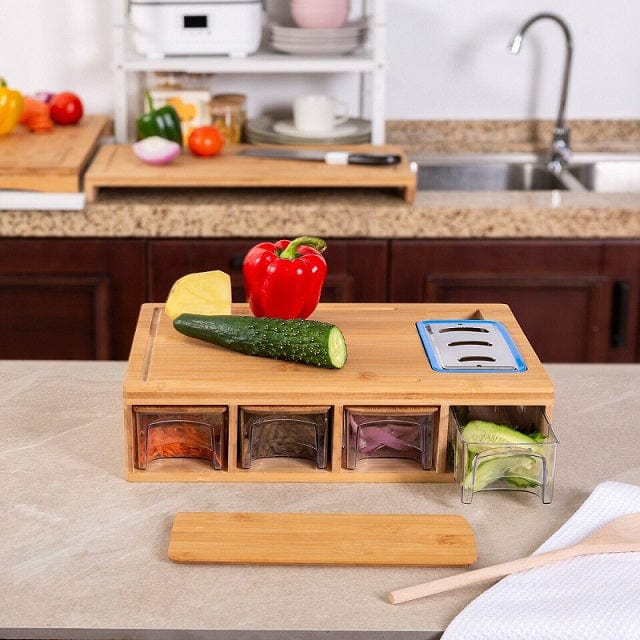 Local Kiwi Deals Bamboo Cutting Board Set