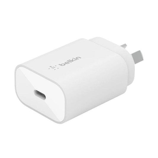 Local Kiwi Deals Belkin 25W BoostCharge USB-C PD 3.0 PPS Wall Charger - White
