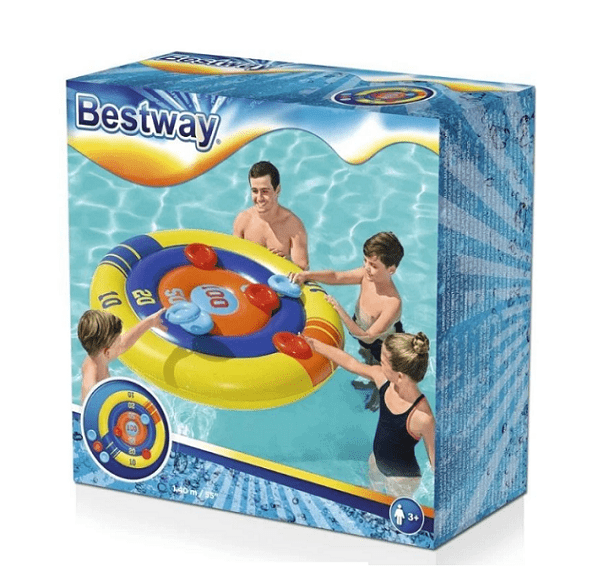 Local Kiwi Deals Bestway: Disc Champion Pool Game (55"/1.40m)