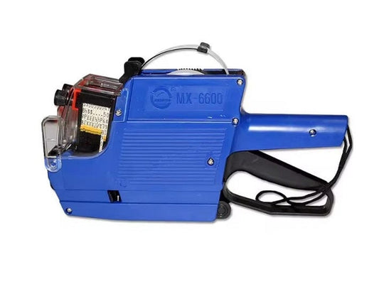 Local Kiwi Deals BLUE Hongsheng Handheld MX-6600 10 Digits Dual Price Labeller Gun with 10 rolls