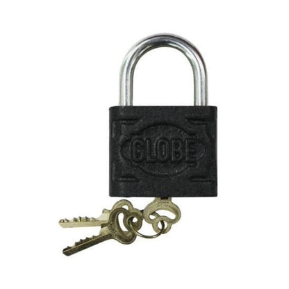 Local Kiwi Deals Building & Renovation GLOBE IRON PADLOCK WITH KEYS 75MM