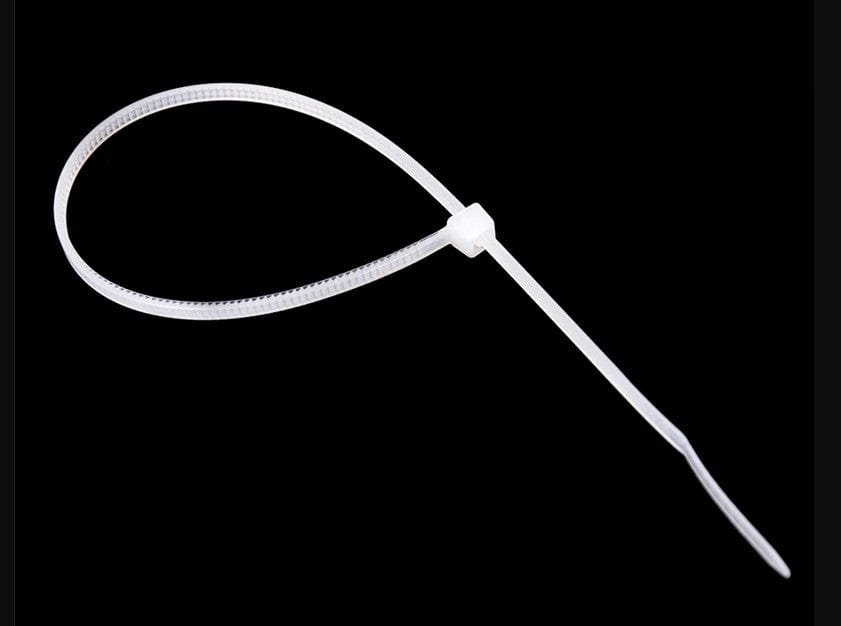 Local Kiwi Deals Building & Renovation Self-locking Nylon Cable Tie 300mm Packet of 30 Cream