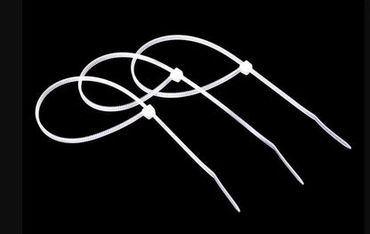 Local Kiwi Deals Building & Renovation Self-locking Nylon Cable Tie 300mm Packet of 30 Cream