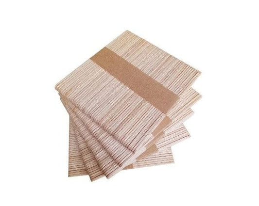 Local Kiwi Deals BULK BUY 10pk x 100pcs SMALL WOODEN TONGUE DEPRESSOR SPATULA 4.5"
