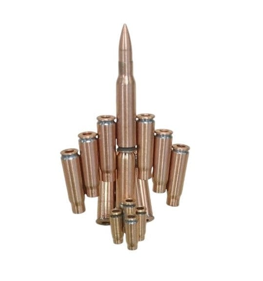 Local Kiwi Deals Bullet Shell Casings Shaped Rare Model Air Force Jet Airplane With Stand