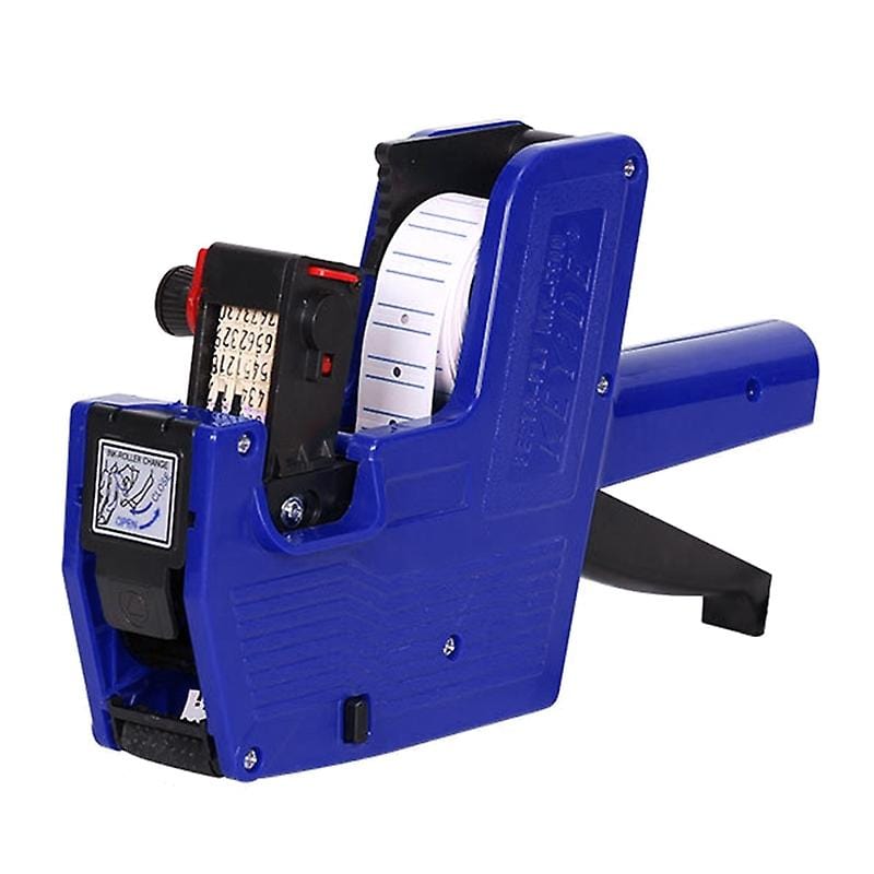 Local Kiwi Deals Business & Industrial BLUE Handheld Price Labeller 8 Digits Single Row Tag Marker Machine (MX-5500)