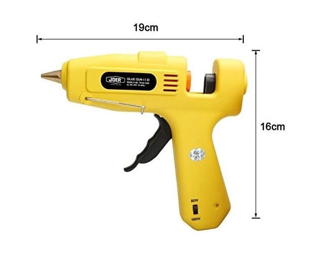 Local Kiwi Deals Business & Industrial JOER ADJUSTABLE DUAL POWER ELECTRIC HOT MELT GLUE GUN 60W/100W