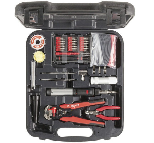 Local Kiwi Deals Business & Industrial Pro Soldering Gas Kit with Screwdriver Set/Stripper/Heatshrink