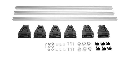 Local Kiwi Deals Car Parts & Accessories 3 x 148cm wide Silver Roof Racks, Toyota Hiace Prado Land Cruiser Mazda Bongo Mitsubishi L300 Nissan Caravan Urban Vannete Safari
