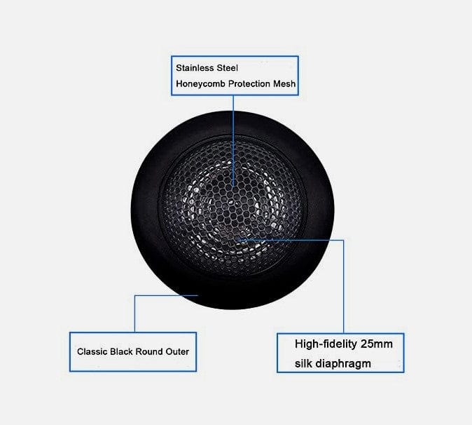 Local Kiwi Deals Car Parts & Accessories MA Audio 1” 120w Titanium Dome Tweeter (MA260)