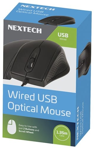 Local Kiwi Deals Computers and Accessories NEXTECH Wired 3 Button Optical Mouse