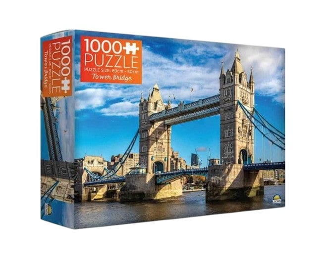 Local Kiwi Deals Crown Tower Bridge 1000pc Puzzle