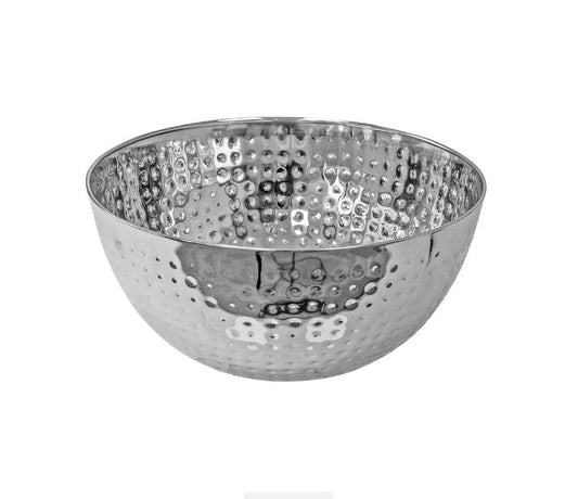 Local Kiwi Deals Culinary Co 3pcs Stainless Steel Hammered Salad Bowl Set
