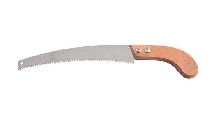 Local Kiwi Deals Curved Blade Wood Handle Tree Branch Pruning Cutting Saw - 14INCH