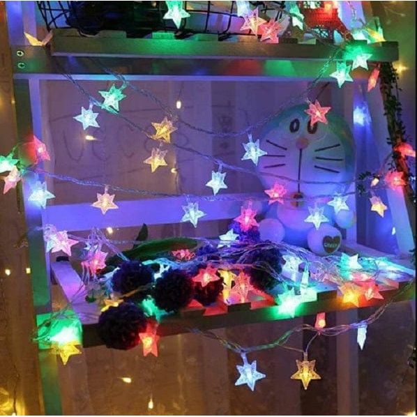 Local Kiwi Deals Decoration 5m 50LED 6M 40 Leds Fairy Battery Operated Star String Lights