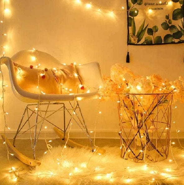 Local Kiwi Deals Decoration 5M 50LED AC Power Fairy String Light-Clear Wire