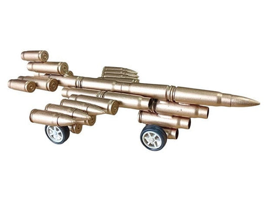 Local Kiwi Deals Decoration Bullet Shell Casings Shaped Rare Air Force Jet Airplane With Wheels