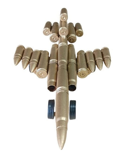 Local Kiwi Deals Decoration Bullet Shell Casings Shaped Rare Air Force Jet Airplane With Wheels