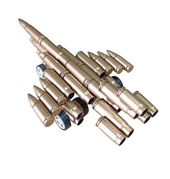 Local Kiwi Deals Decoration Bullet Shell Casings Shaped Rare Air Force Jet Airplane With Wheels