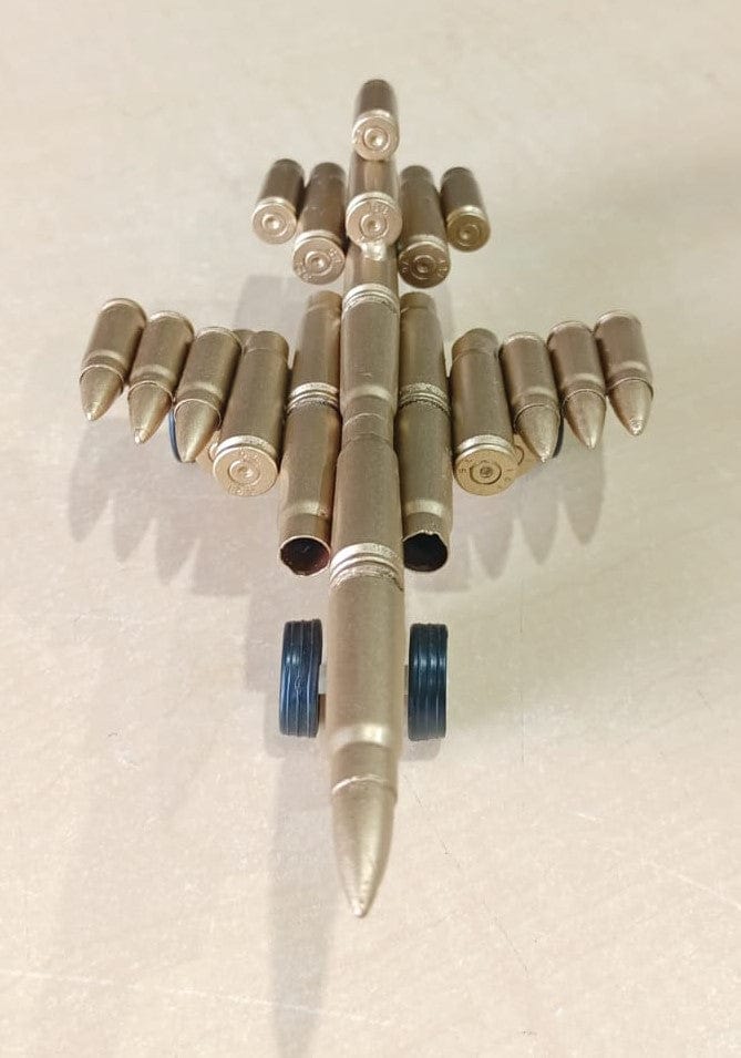 Local Kiwi Deals Decoration Bullet Shell Casings Shaped Rare Air Force Jet Airplane With Wheels