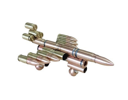 Local Kiwi Deals Decoration Bullet Shell Casings Shaped Rare Model Air Force Jet Airplane (SMALL)