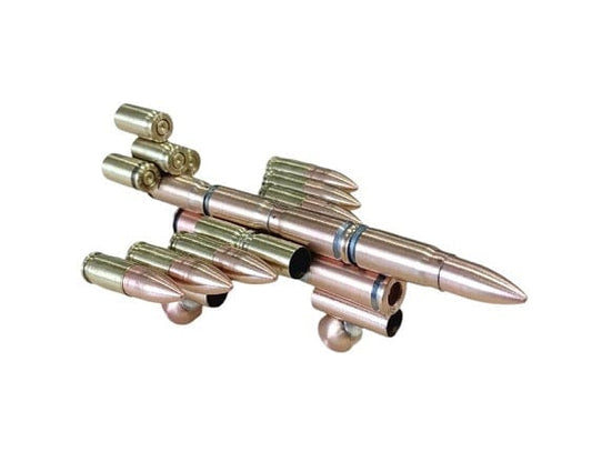 Local Kiwi Deals Decoration Bullet Shell Casings Shaped Rare Model Air Force Jet Airplane (SMALL)