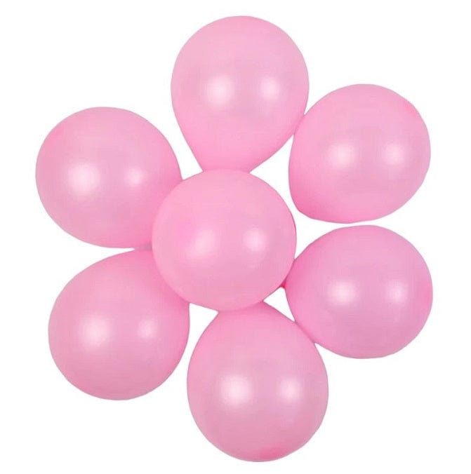 Local Kiwi Deals Decoration PINK Party Matte Balloons 100 Pack 25Cm