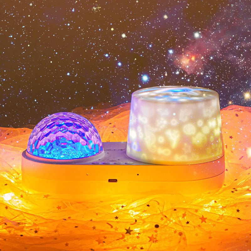 Local Kiwi Deals Decoration Rotating Music Starry & Ocean Projection Night Light