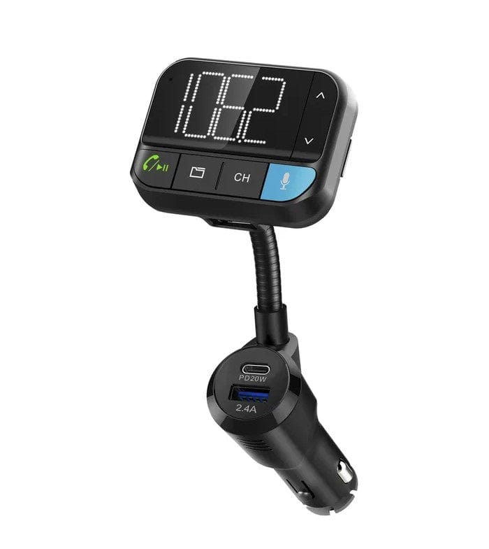 Local Kiwi Deals Digitech FM Transmitter with Voice Commands, Bluetooth, USB Type C Power Delivery 20W AR3148