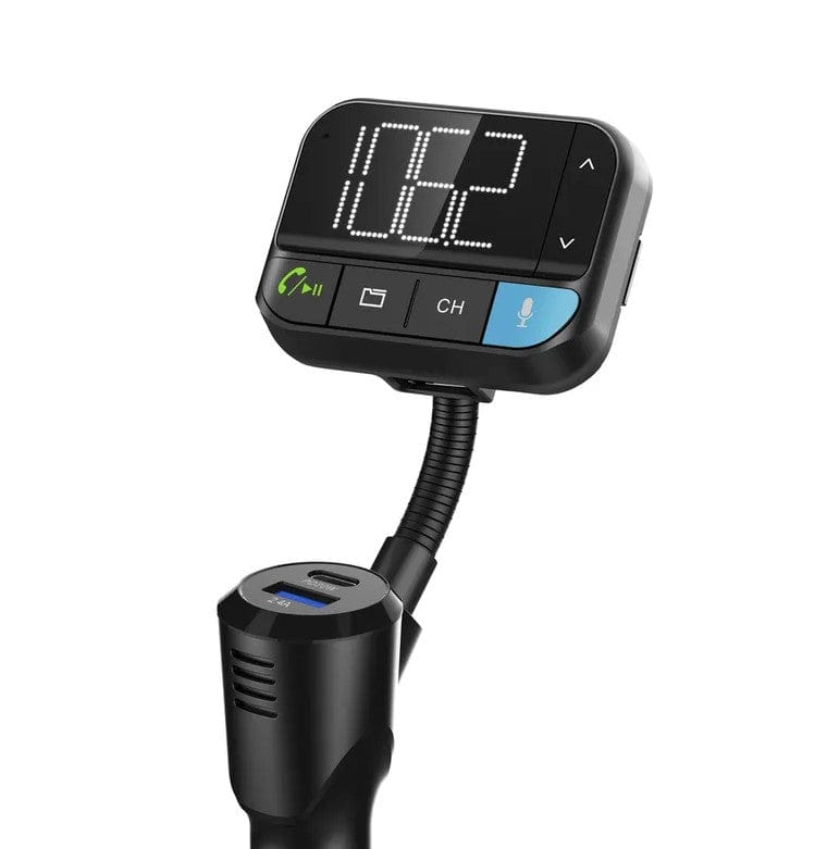 Local Kiwi Deals Digitech FM Transmitter with Voice Commands, Bluetooth, USB Type C Power Delivery 20W AR3148