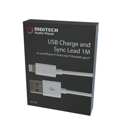 Local Kiwi Deals Digitech Lightning to USB Cable WC7728