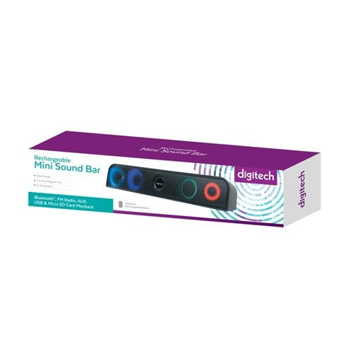 Local Kiwi Deals DIGITECH Rechargeable Mini Sound Bar