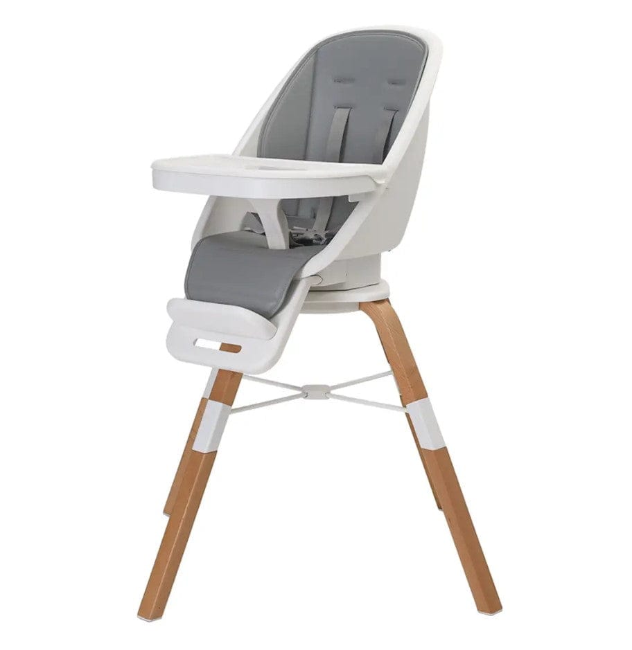 Local Kiwi Deals Edinburgh 3-in-1 360° Highchair White/grey/wooden - 4019073 (DEMO UNIT)