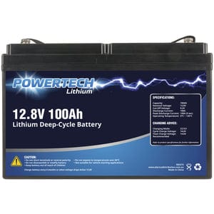 Local Kiwi Deals Electrical and Fittings 12.8V 100Ah Lithium Deep Cycle Battery