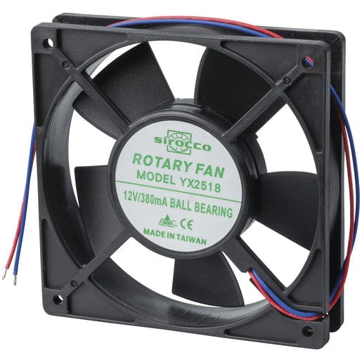 Local Kiwi Deals Electrical and Fittings 120mm 12VDC Thin Ball Bearing Cooling Fan
