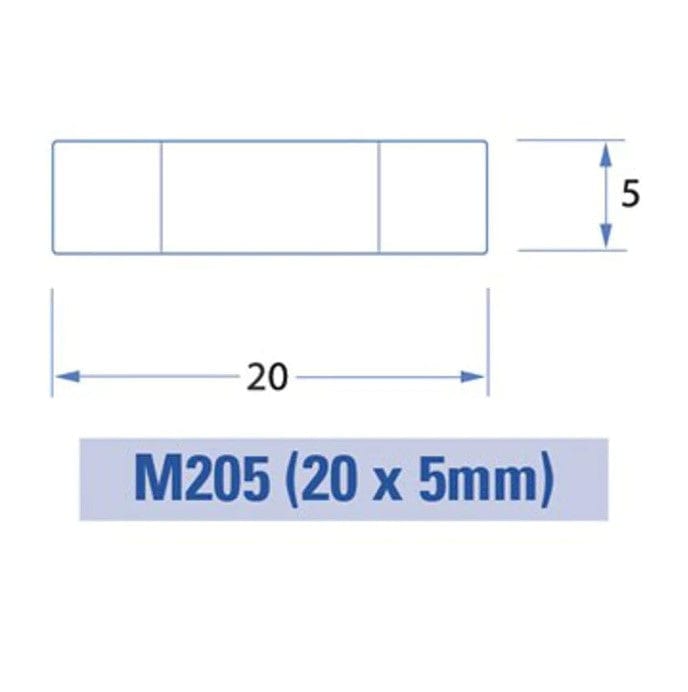 Local Kiwi Deals Electrical and Fittings Assorted M205 Quick Blow Fuses 40 Pack