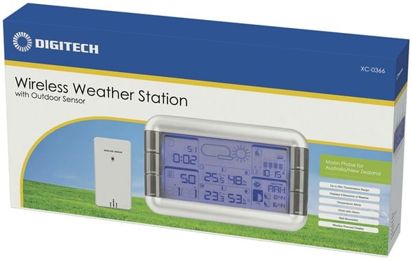 Local Kiwi Deals Electrical and Fittings Digitech Wireless Weather Station with Outdoor Sensor