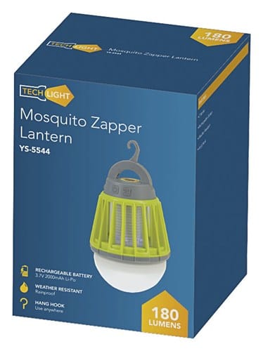 Local Kiwi Deals Electrical and Fittings Mosquito Zapper with 180 Lumen LED Lantern