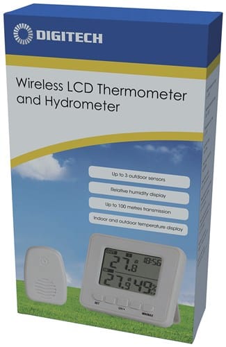 Local Kiwi Deals Electrical and Fittings Wireless In and Out Thermometer and Hygrometer