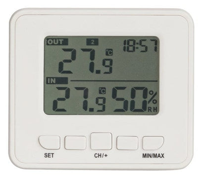 Local Kiwi Deals Electrical and Fittings Wireless In and Out Thermometer and Hygrometer