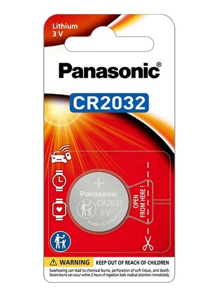 Local Kiwi Deals Electronics 1 PACK Panasonic CR2032 Lithium Battery