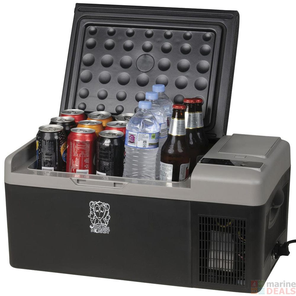 Local Kiwi Deals Electronics 15L Brass Monkey Portable Fridge or Freezer with Battery Compartment