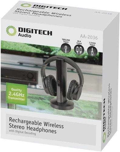 Local Kiwi Deals Electronics 2.4GHz Wireless Rechargeable Stereo Headphones