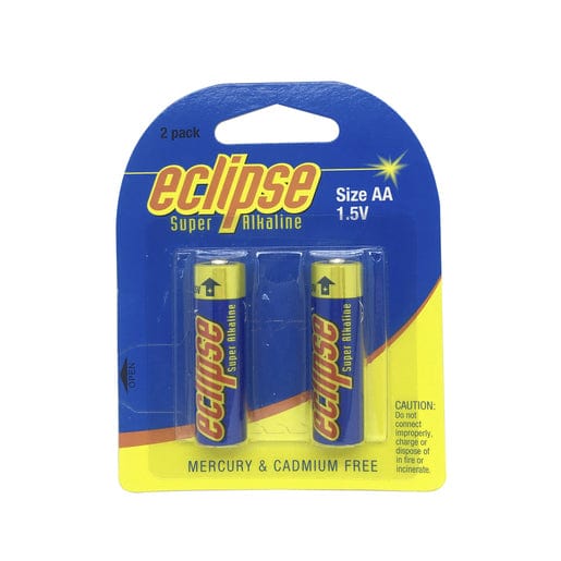 Local Kiwi Deals Electronics 2 PACK Eclipse AA Alkaline Batteries