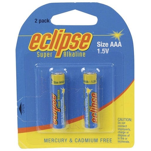 Local Kiwi Deals Electronics 2 PACK Eclipse AAA Alkaline Batteries