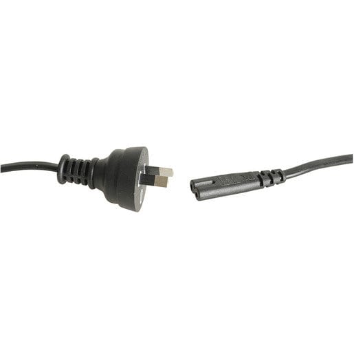 Local Kiwi Deals Electronics 2pin Fig 8 Mains Plug to IEC C7 Female - 1.8m - Figure 8