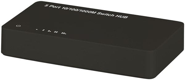 Local Kiwi Deals Electronics 5 Port 10/100/1000Mbps Ethernet Switch