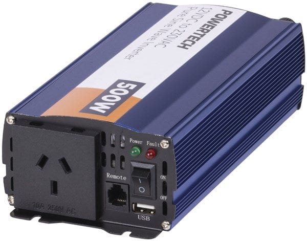 Local Kiwi Deals Electronics 500W 12VDC to 230VAC Pure Sine Wave Inverter - Electrically Isolated