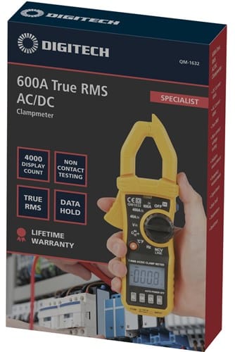 Local Kiwi Deals Electronics 600A True RMS AC/DC Clamp Meter