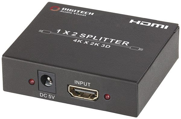 Local Kiwi Deals Electronics Digitech 2 Way HDMI Splitter With 4K Support